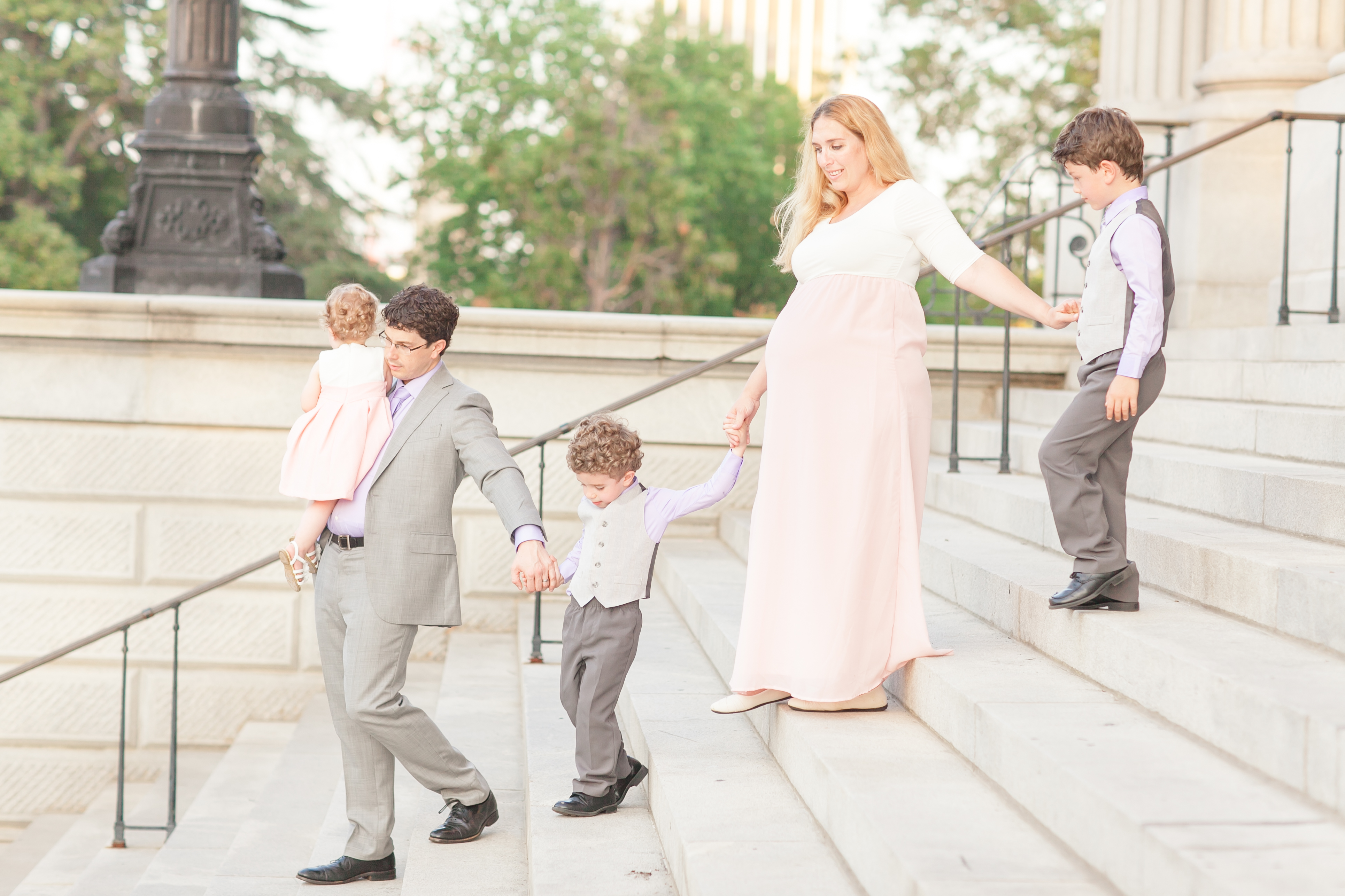 Family Maternity Photos-Emily Ann Photography-SC State House