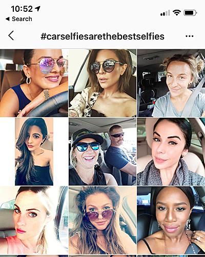 Instagram Car Selfies